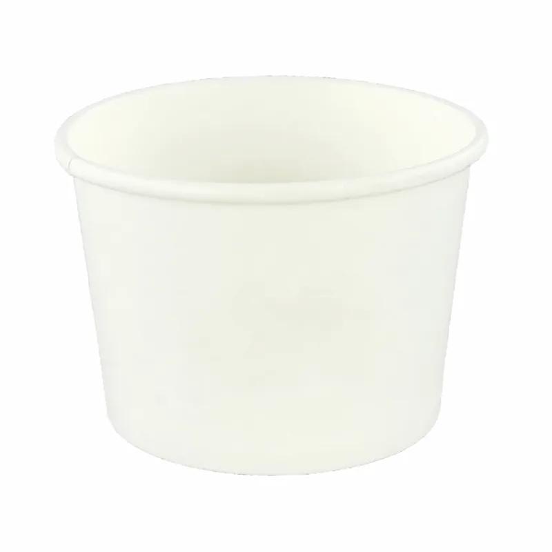 Victoria Bay Food Container Base 12 OZ Paperboard White Round 1000/Case