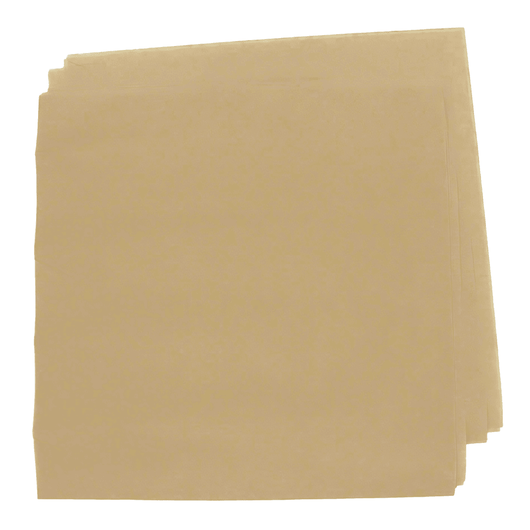 Sheet 12X12 IN Dry Wax Paper Natural Grease Resistant 1000 Sheets/Pack 5 Packs/Case 5000 Sheets/Case