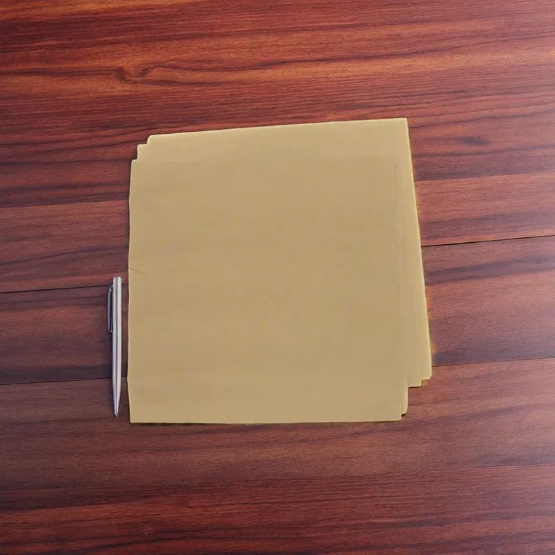 Sheet 12X12 IN Dry Wax Paper Natural Grease Resistant 1000 Sheets/Pack 5 Packs/Case 5000 Sheets/Case