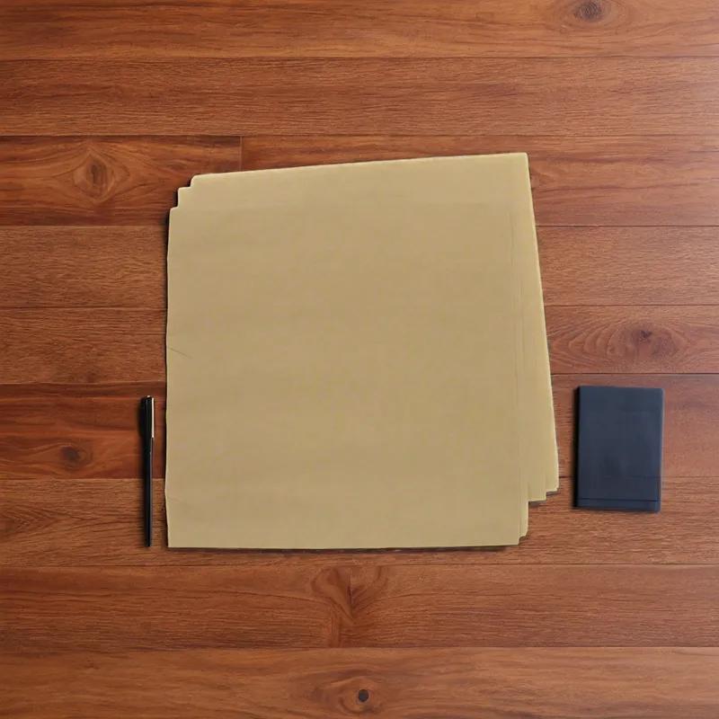 Sheet 12X12 IN Dry Wax Paper Natural Grease Resistant 1000 Sheets/Pack 5 Packs/Case 5000 Sheets/Case