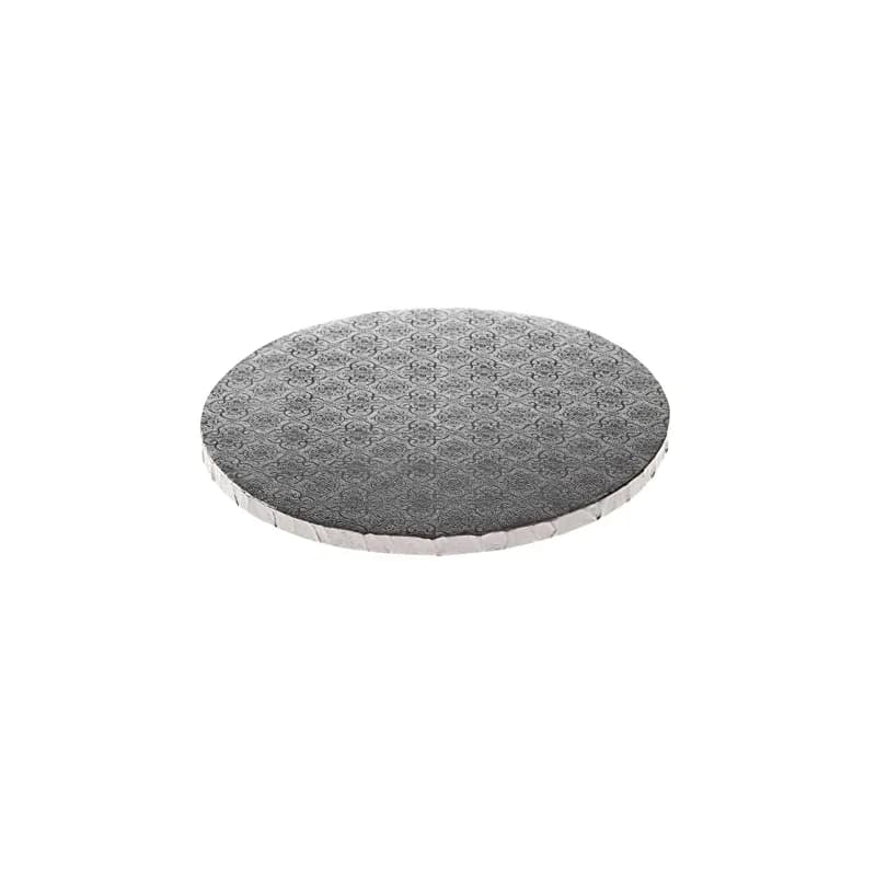 Cake Drum 18X0.5 IN Silver Round B/C-Flute 12/Case