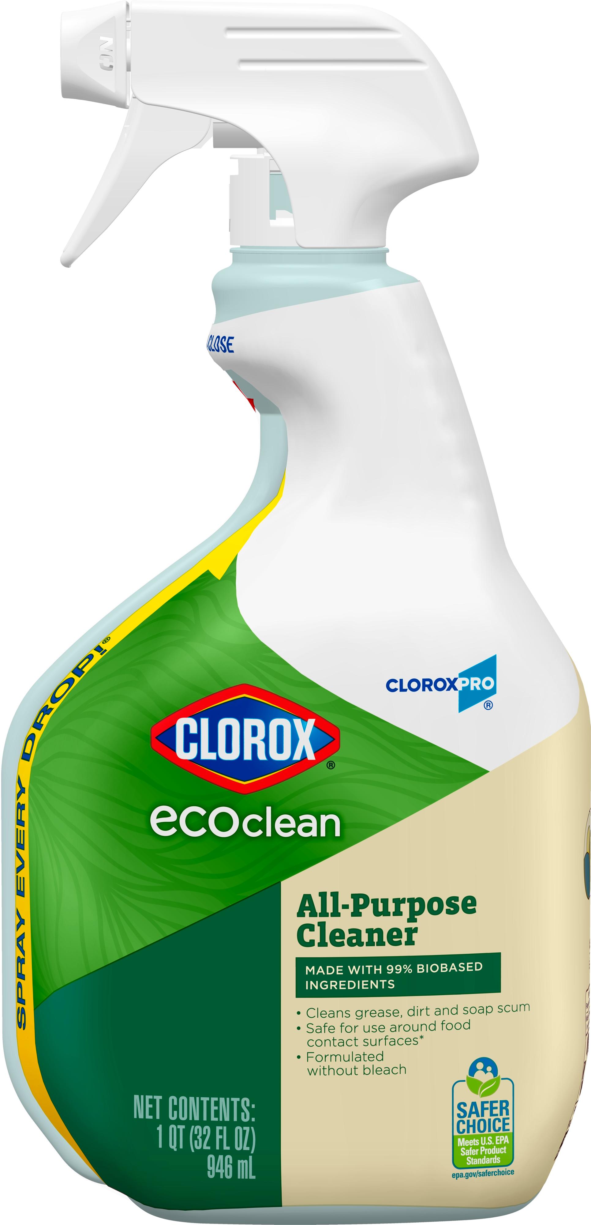 Clorox® EcoClean™ All Purpose Cleaner 1 QT RTU Liquid 9/Case