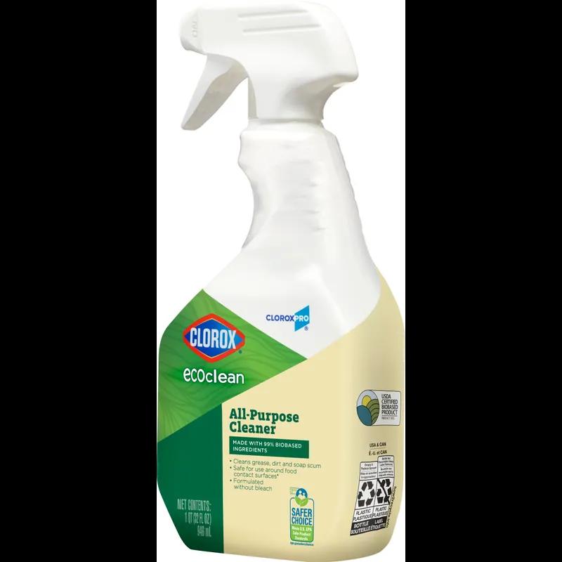Clorox® EcoClean™ All Purpose Cleaner 1 QT RTU Liquid 9/Case