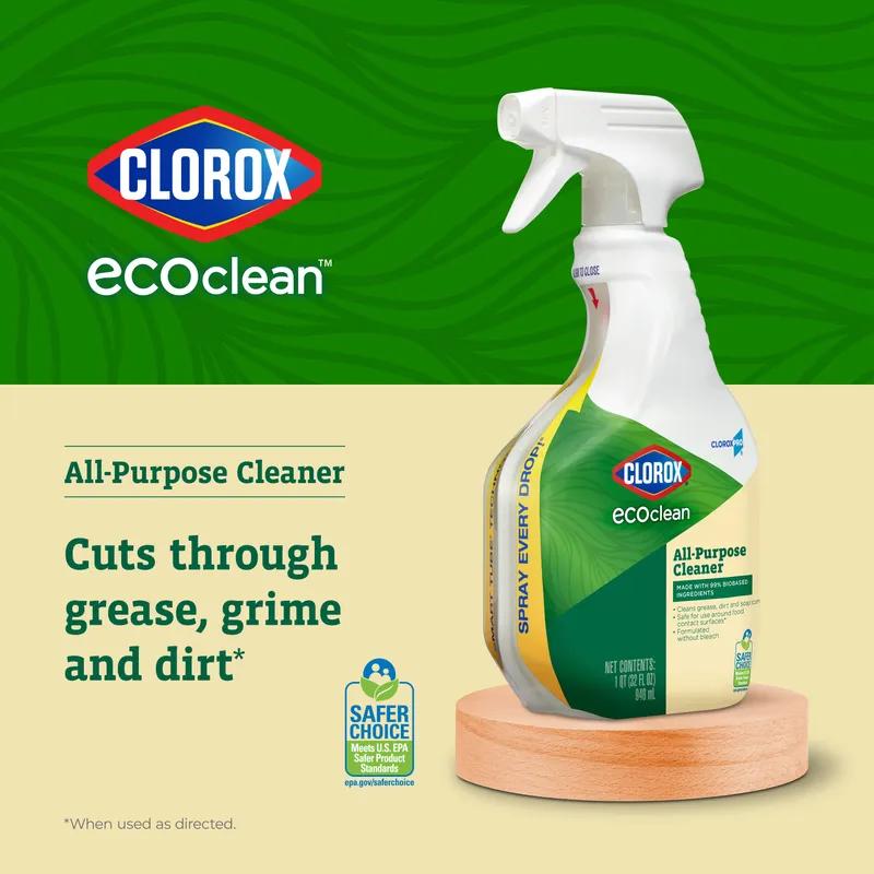 Clorox® EcoClean™ All Purpose Cleaner 1 QT RTU Liquid 9/Case