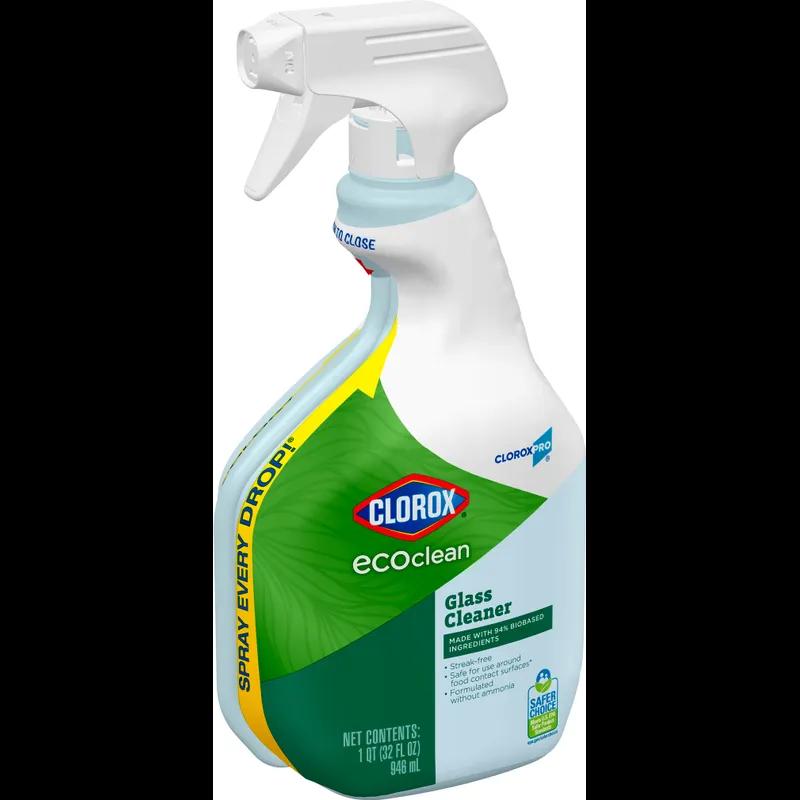 Clorox® EcoClean™ Glass Cleaner 1 QT RTU Liquid 9/Case
