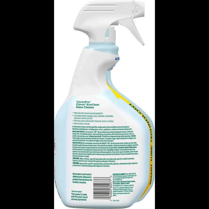 Clorox® EcoClean™ Glass Cleaner 1 QT RTU Liquid 9/Case