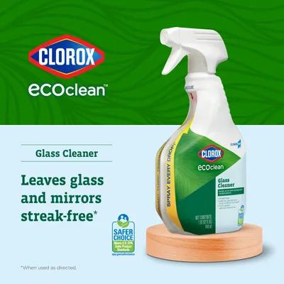 Clorox® EcoClean Glass Cleaner 1 QT RTU Liquid 9/Case