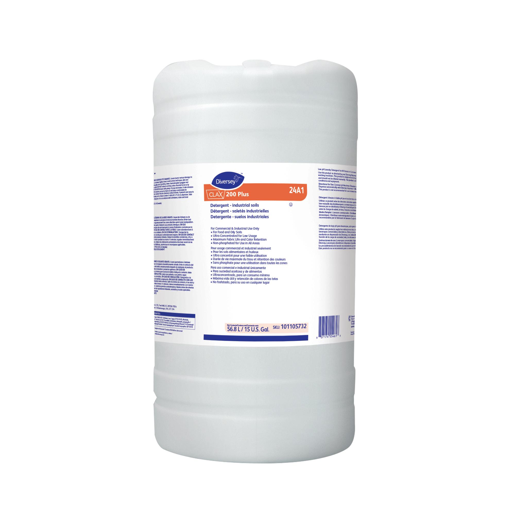 Clax® Odorless Laundry Detergent 15 GAL Liquid Kosher 1/Drum