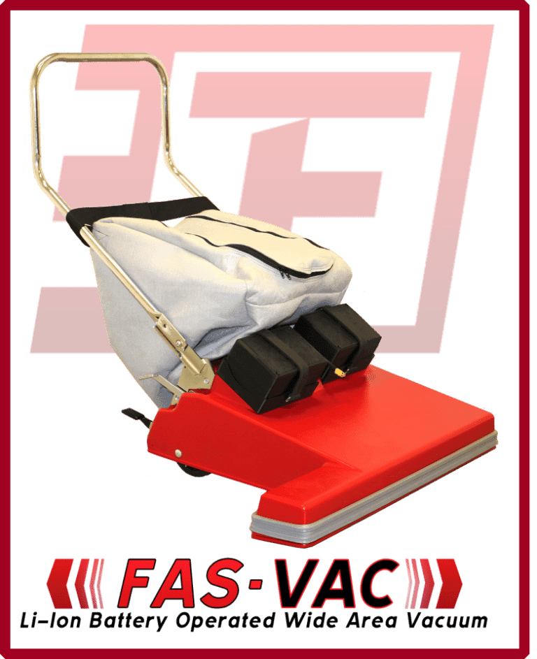 Fas-Vac® All Surface Vacuum 28IN Cordless Wide Area Lithium-Ion Battery Battery Charger 1/Each