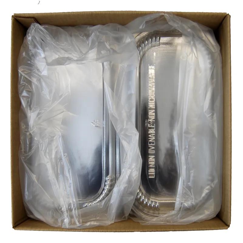 Lid Dome 13X7.8X1.4 IN PET Clear Rectangle For Container 150/Case