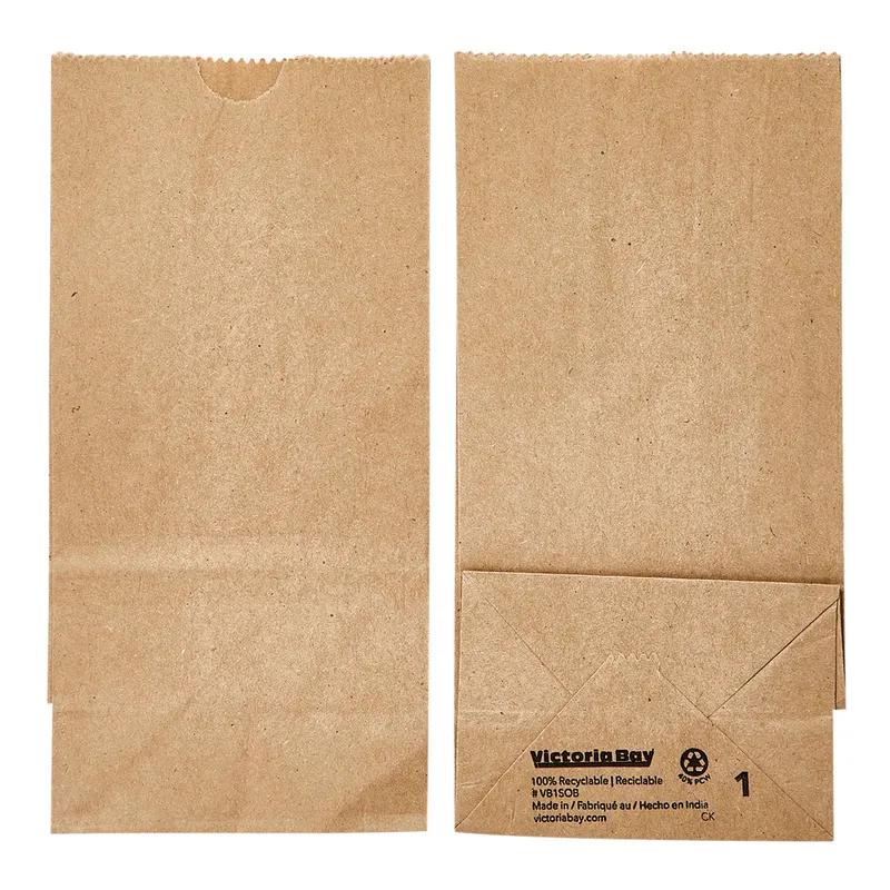 Victoria Bay Bag 3.5X2.17X6.77 IN Paper #1 Kraft 500/Bundle