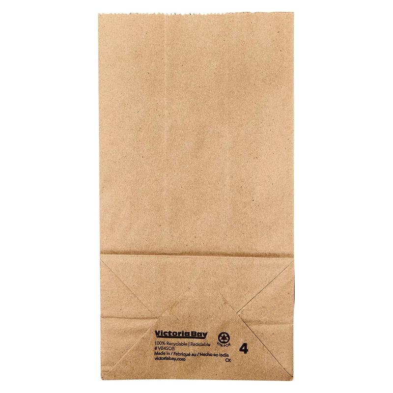 Victoria Bay Bag 4.88X3.27X10 IN Paper #4 Kraft 500/Bundle