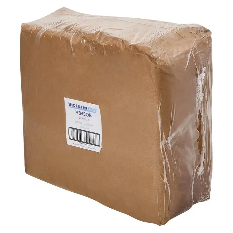 Victoria Bay Bag 4.88X3.27X10 IN Paper #4 Kraft 500/Bundle