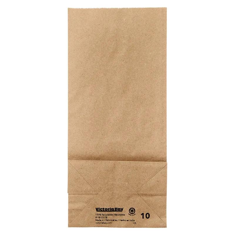 Victoria Bay Bag 6.46X4.13X12.99 IN Paper #10 Kraft 500/Bundle