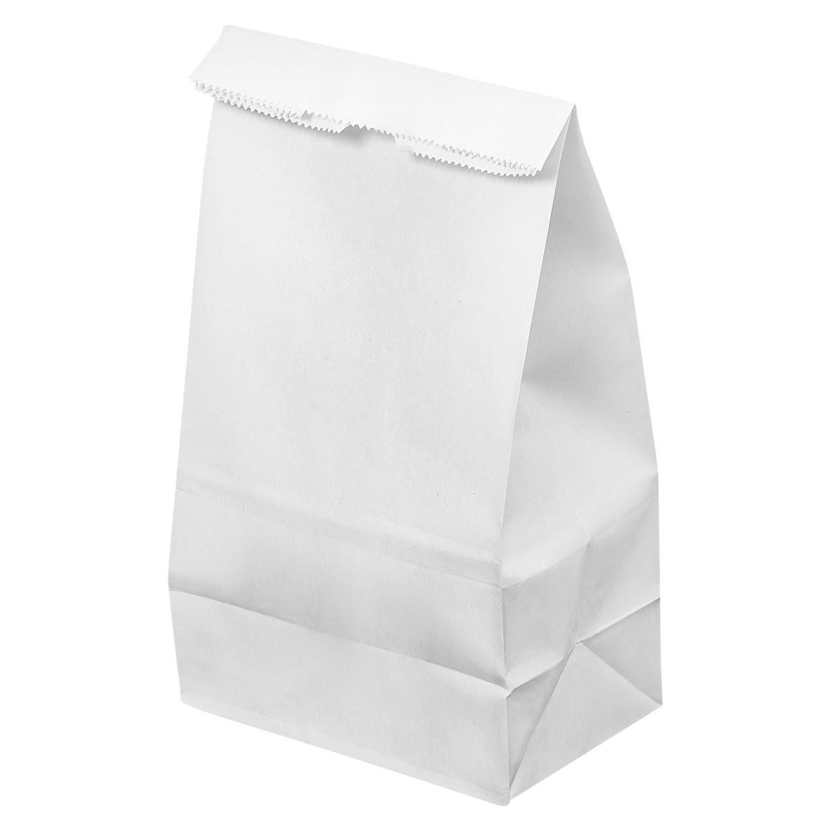 Victoria Bay Bag 4.72X2.99X8.62 IN Paper #3 White 500/Bundle