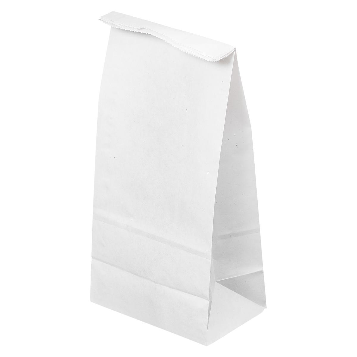 Victoria Bay Bag 5.12X3.43X10.91 IN Paper #5 White 500/Bundle