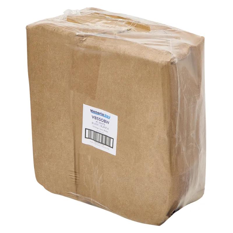 Victoria Bay Bag 5.12X3.43X10.91 IN Paper #5 White 500/Bundle
