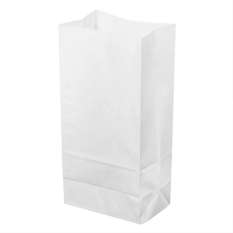 Victoria Bay Bag 5.12X3.43X10.91 IN Paper #5 White 500/Bundle