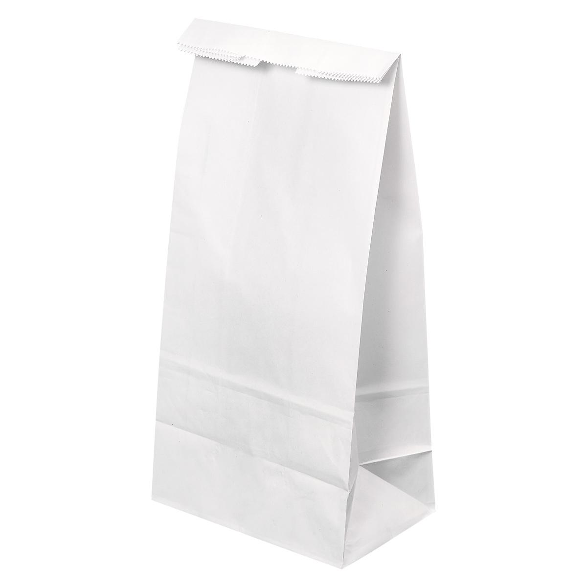 Victoria Bay Bag 6.46X4.13X12.99 IN Paper #10 White 500/Bundle