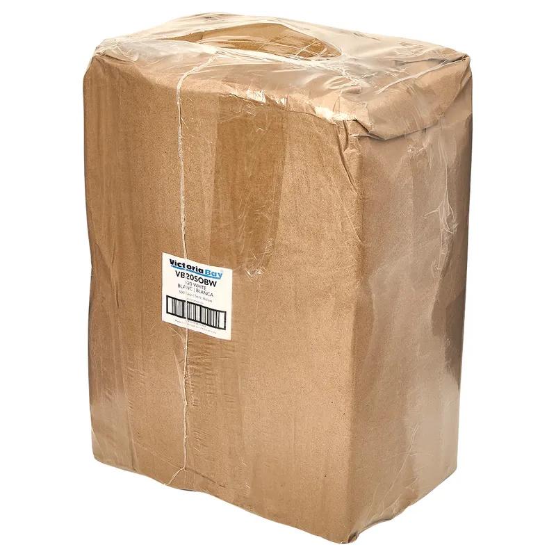 Victoria Bay Bag 8.27X5.39X16.14 IN Paper #20 White 500/Bundle