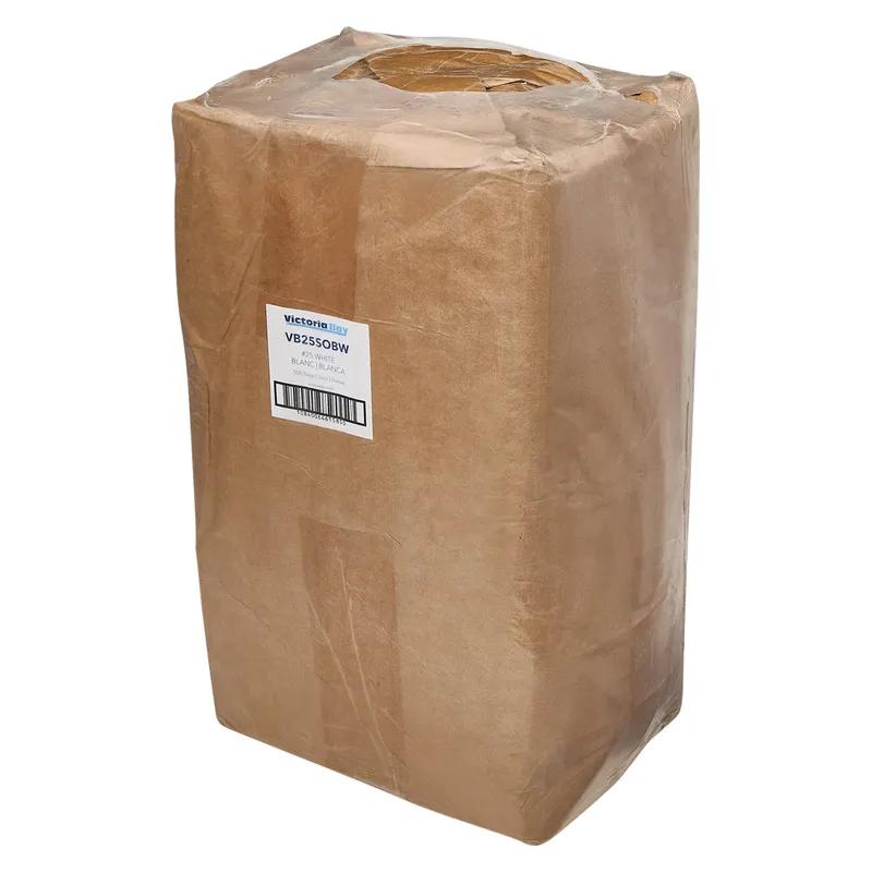 Victoria Bay Bag 8.27X5.25X17.72 IN Paper #25 White 500/Bundle