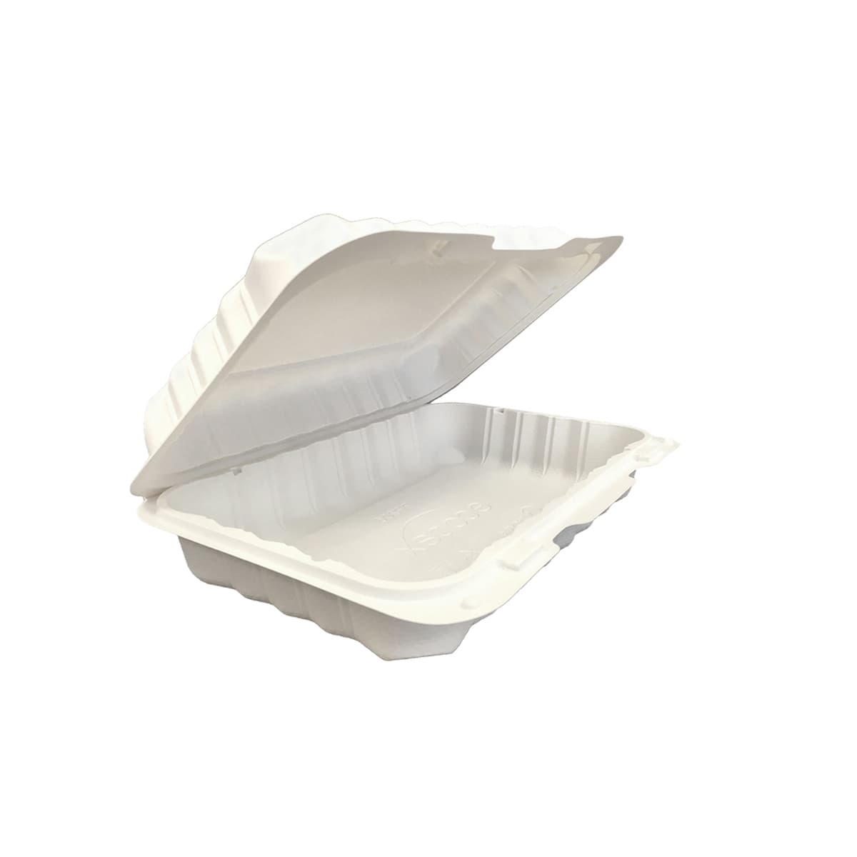Victoria Bay Take-Out Container Hinged 9.25X6.5X2.25 IN MFPP Ivory Rectangle Microwave Safe Freezer Safe 150/Case