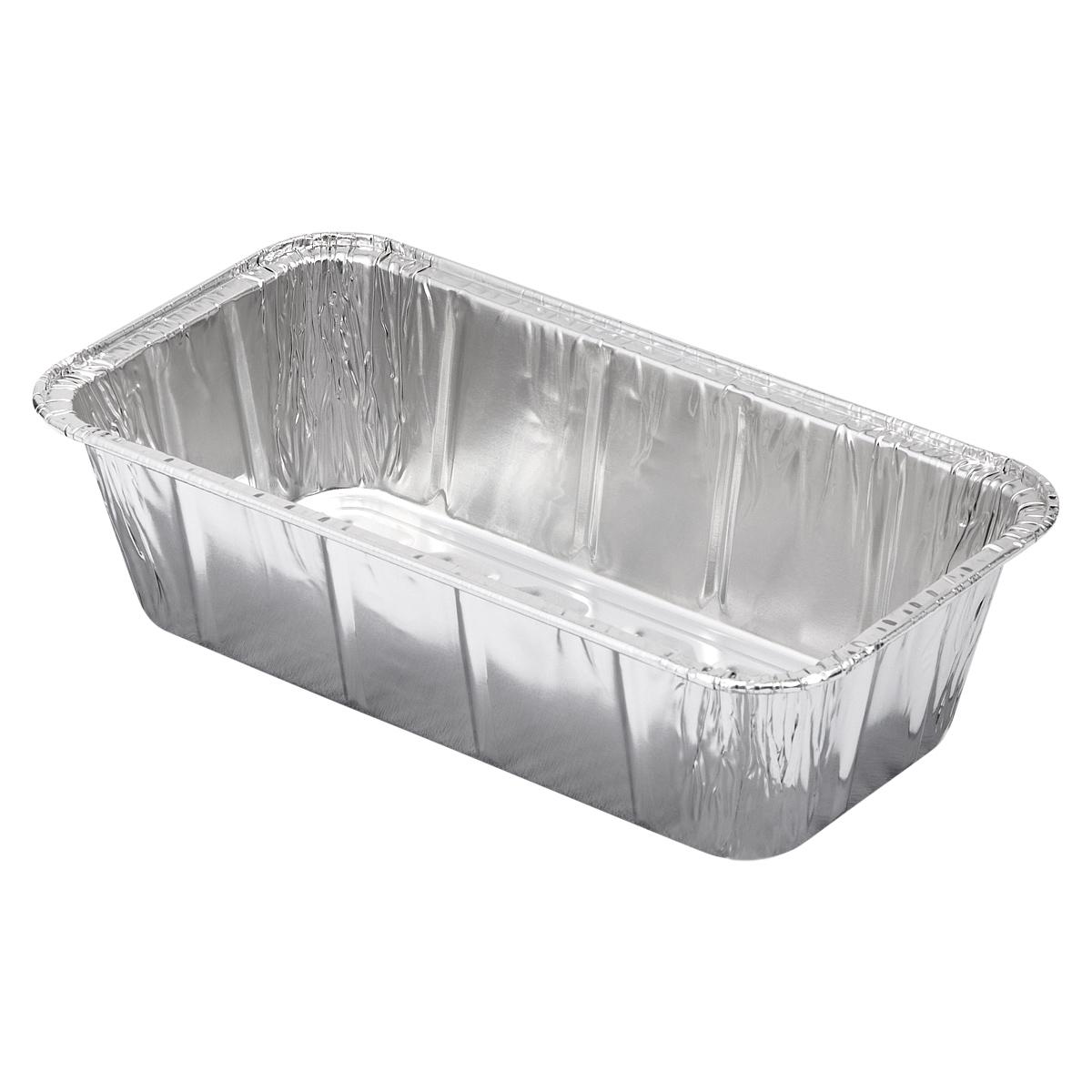 Victoria Bay Bread & Loaf Pan 1.5 LB 8.07X4.25X2.24 IN Aluminum Silver Rectangle Freezer Safe 500/Case