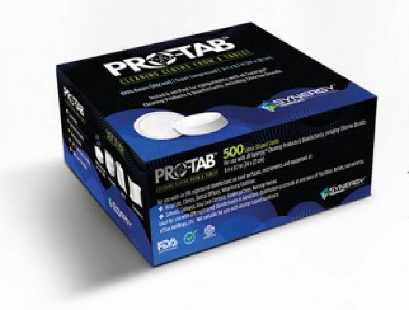 ProTab Cleaning Cloth 9X9 IN Rayon Compressed 500/Box