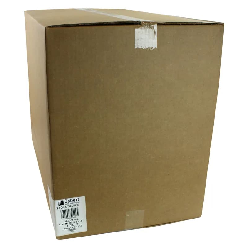 Bowl 8 OZ PET Clear Square Tamper-Evident 1000/Case