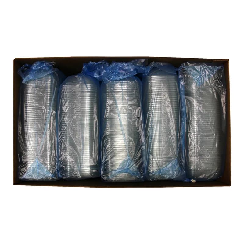 Bowl 8 OZ PET Clear Square Tamper-Evident 1000/Case