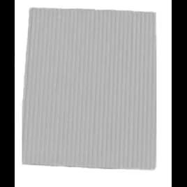 Pizza Box Insert 8X10 IN Corrugated Cardboard White Kraft Plain 250/Case