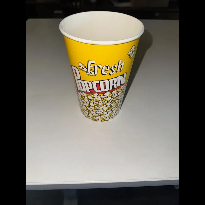 Popcorn Bucket & Tub 46 OZ Paper Stock Print 500/Case