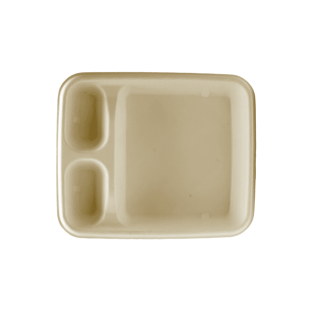 Victoria Bay Nacho Take-Out Tray 3 Compartment Sugarcane 300/Case