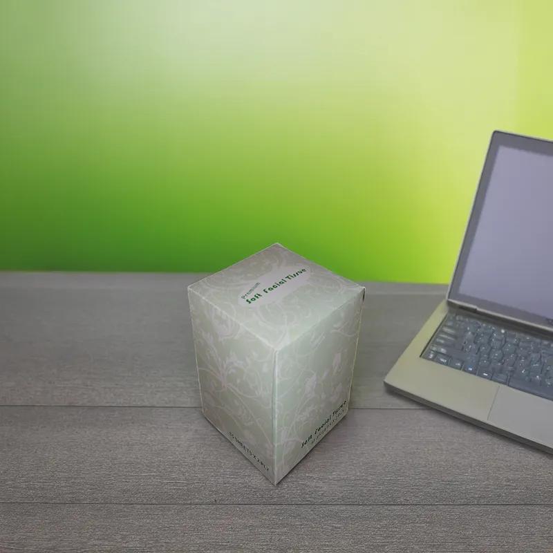 Facial Tissue 7.867X8.25 IN 2PLY White Cube Box 85 Sheets/Pack 36 Packs/Case