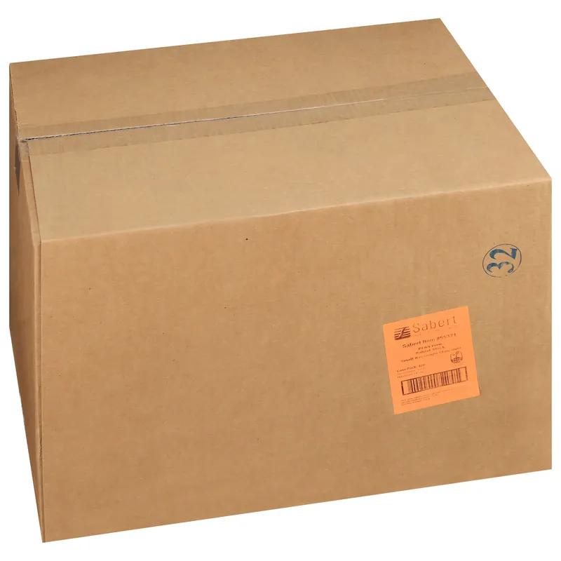 Take-Out Container Hinged Small (SM) Corrugated Cardboard Kraft Rectangle Fluted 420/Case