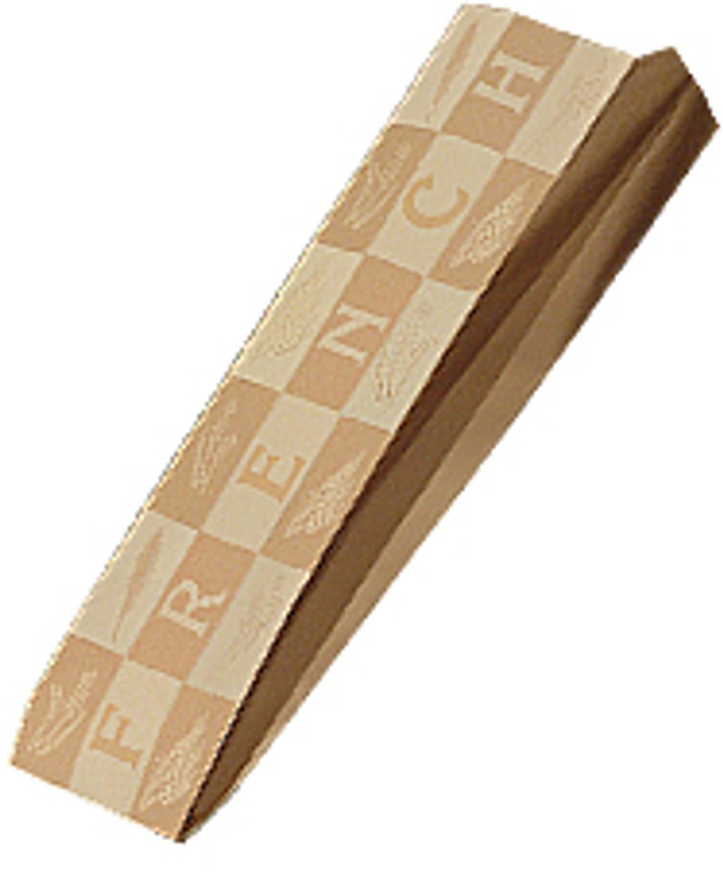 Bagcraft® Eco-Artisan French Bread Bag 20X5.25X3.25 IN Paper Natural 1000/Case