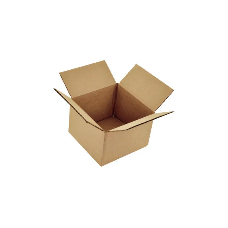 Regular Slotted Container (RSC) 6X6X4 IN Kraft Corrugated Cardboard 25/Bundle