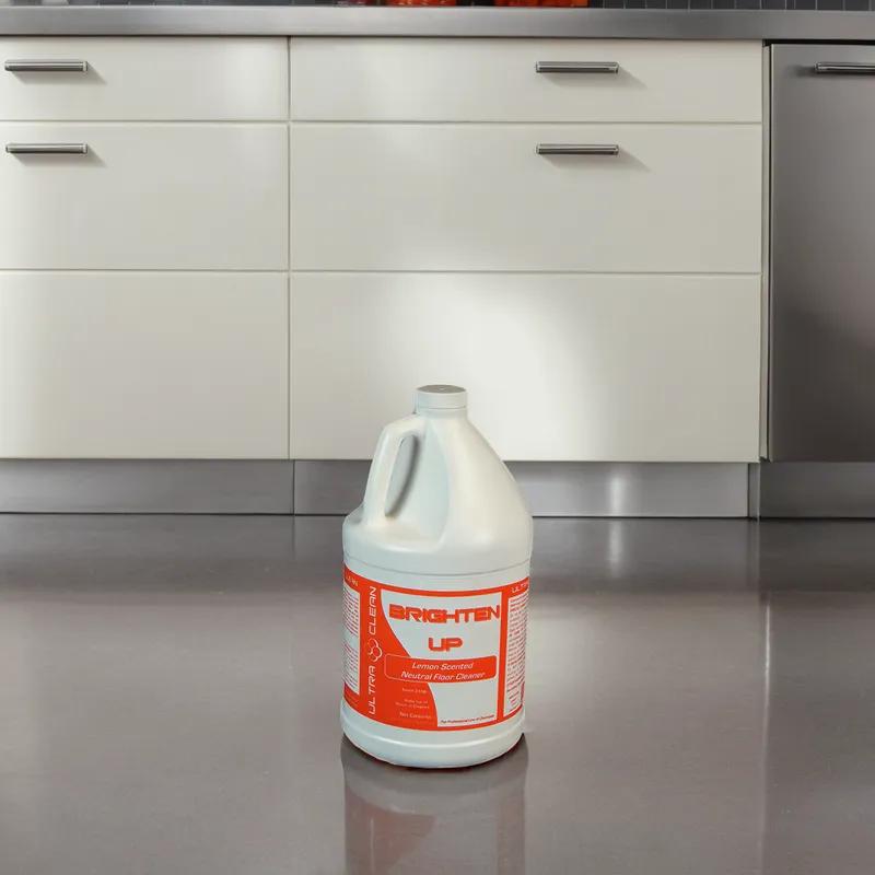 Vista Lemon Floor Cleaner 1 GAL Neutral No Rinse 4/Case