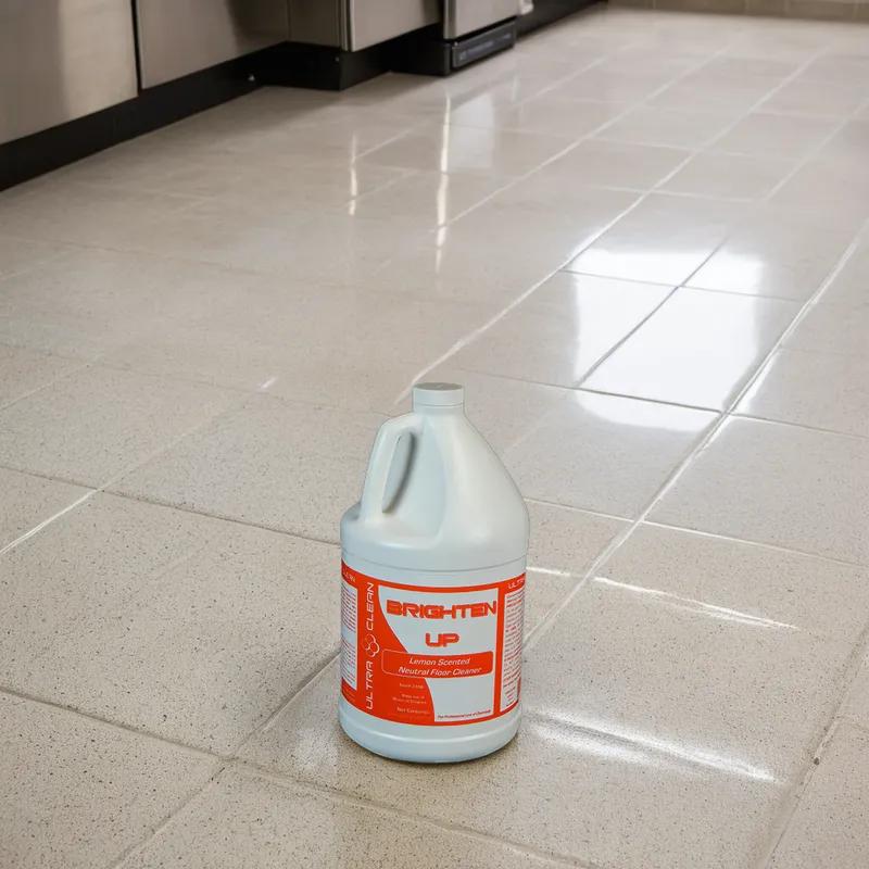 Vista Lemon Floor Cleaner 1 GAL Neutral No Rinse 4/Case