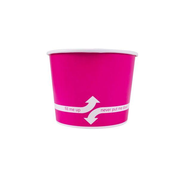 Karat® Food Container Base 16 OZ Pink 1000/Case