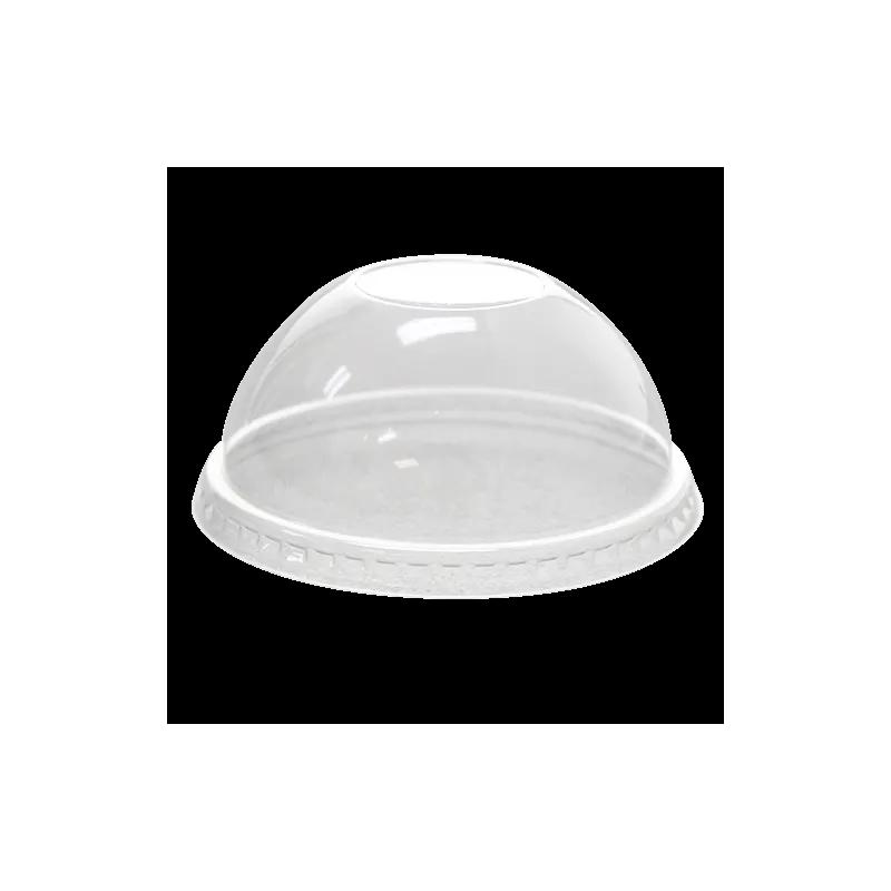 Karat® Lid Dome PET Clear For 8-10 FLOZ Cup No Hole 1000/Case