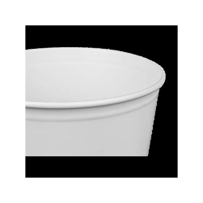 Karat® Bucket & Tub Base 85 OZ Paper White 180/Case