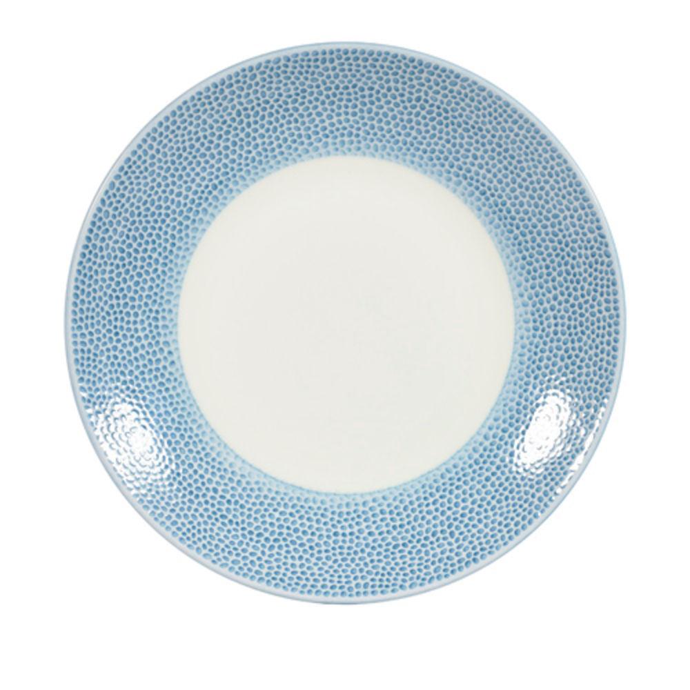 Plate 11 IN Blue Round 12 Count/Pack 1 Packs/Case