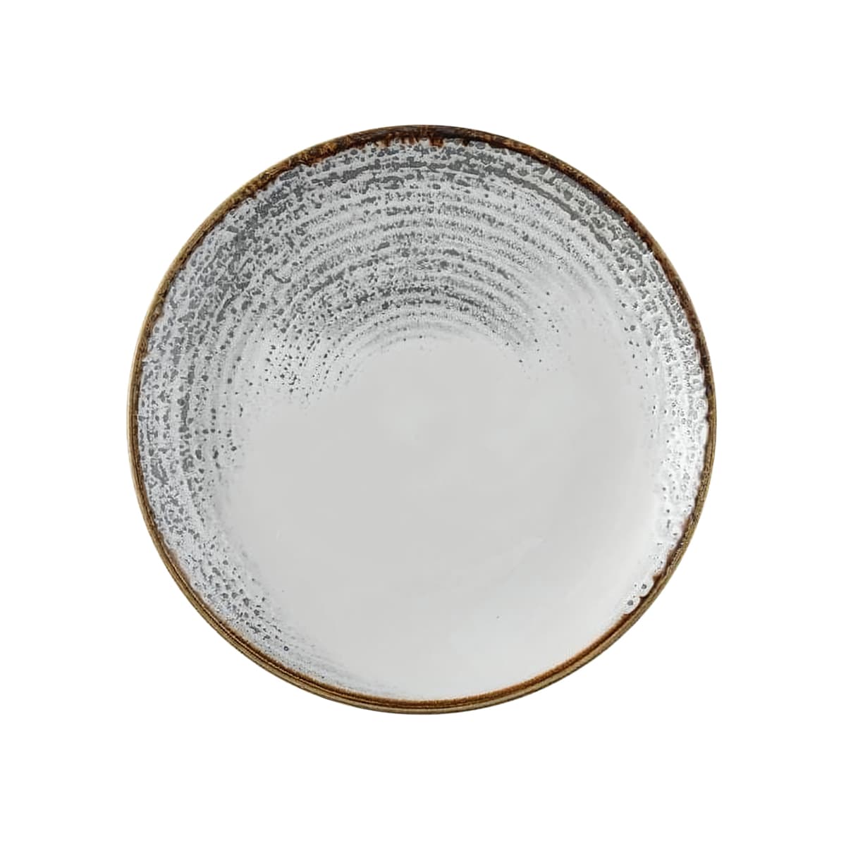 Plate 11.25 IN Gray Round 12 Count/Pack 1 Packs/Case