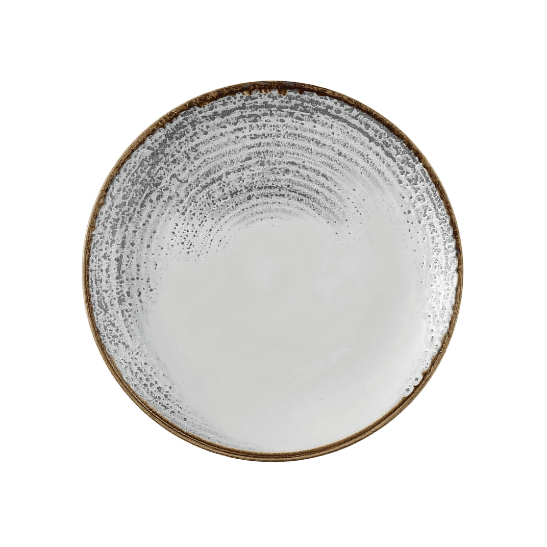 Plate 11.25 IN Gray Round 12 Count/Pack 1 Packs/Case