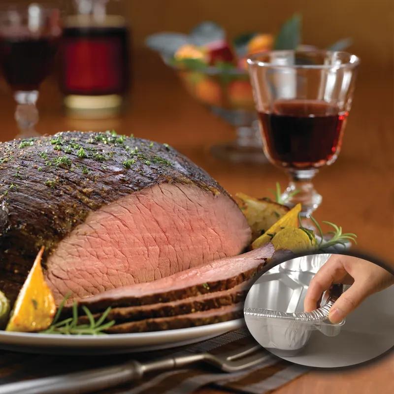 Lid Dome Plastic For Container 100/Case