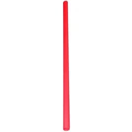 Poly King® Giant Straw 10.25 IN Red Unwrapped 150/Case