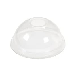 Lid Dome PET Clear For 32 OZ Bowl With Hole 500/Case