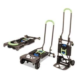 Hand Truck & Cart 16.63X12.75X49.25 IN 300 LB Black Blue Green 2-in-1 Multi-Position 1/Each