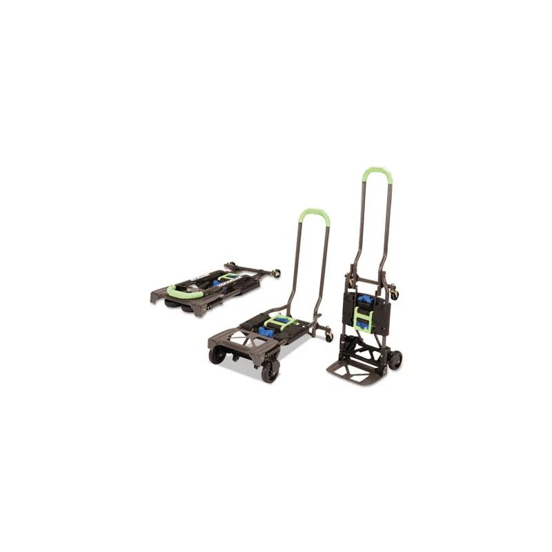 Hand Truck & Cart 16.63X12.75X49.25 IN 300 LB Black Blue Green 2-in-1 Multi-Position 1/Each